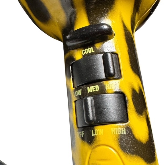 Remington Wild Side Leopard Print Hair Dryer Model D2720 – Works – 1875W - Picture 12 of 13